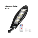 LAMPARA SOLAR W779B 168 LED